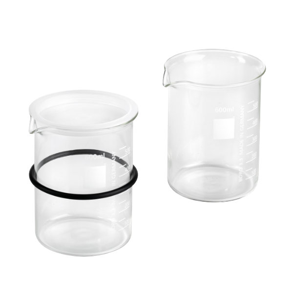 Vaso de vidrio de 600 ml